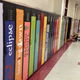 Image for article titled Teachers Decorate School Lockers To Look Like Gigantic Bookshelf